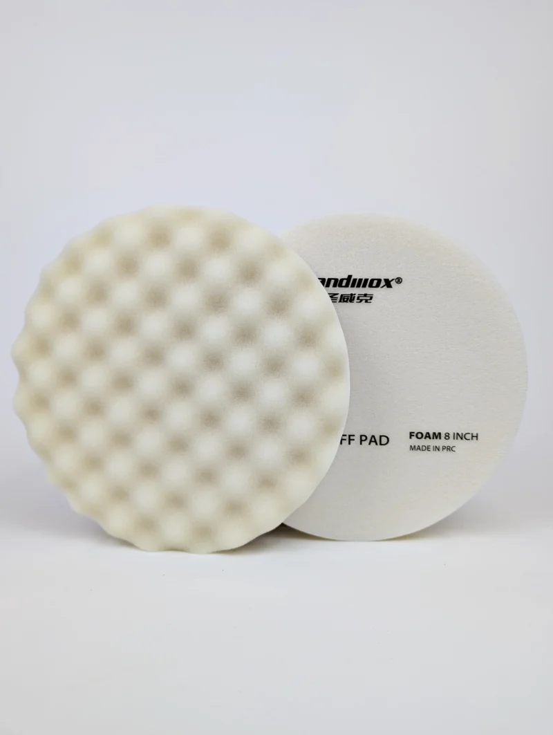 Sandwox White Foam Compounding Pad Step 1 (Cutting) - Image 2