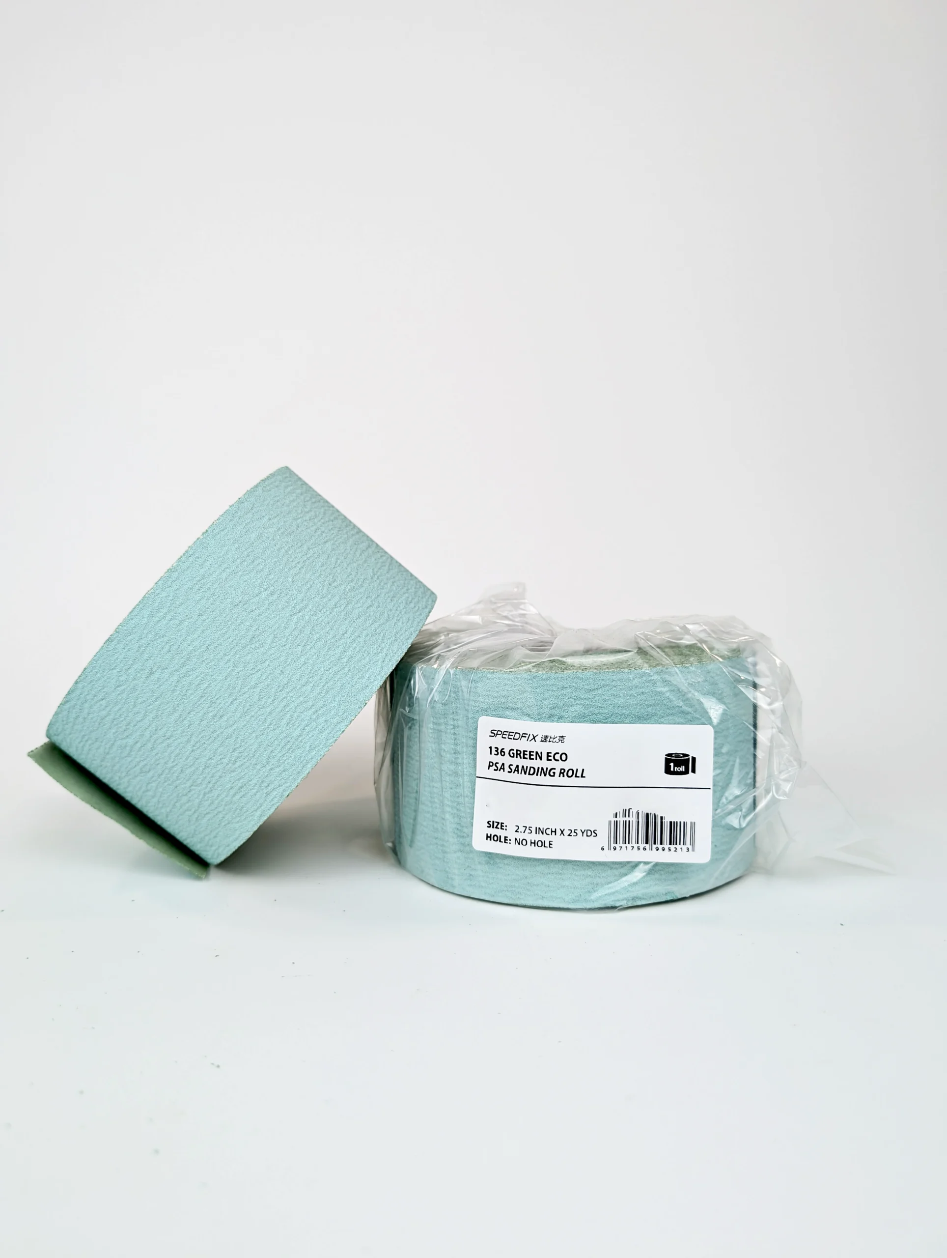 136 Green Aluminum Oxide Continuous Roll PSA (Stick-On) - Image 2