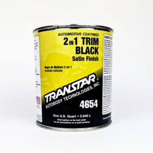 Transtar 2 in 1 Trim Black Paint Quart