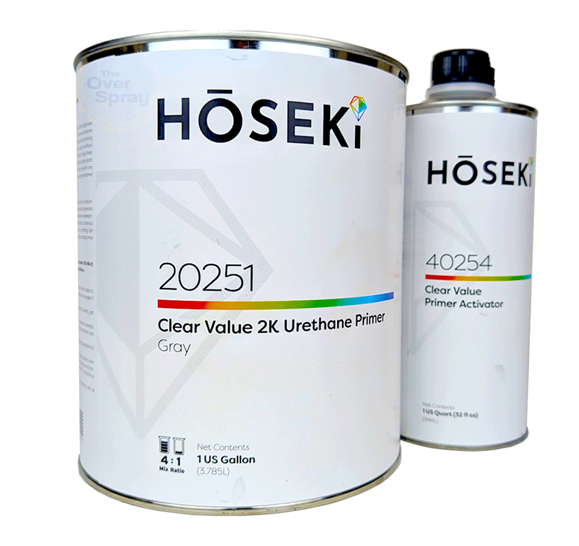 Hoseki Clear Value 2K Urethane Primer Kit
