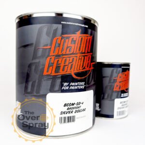Creative Custom Metallic Silver Dollar Basecoat